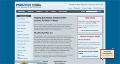 Desktop Screenshot of phosphormedia.com